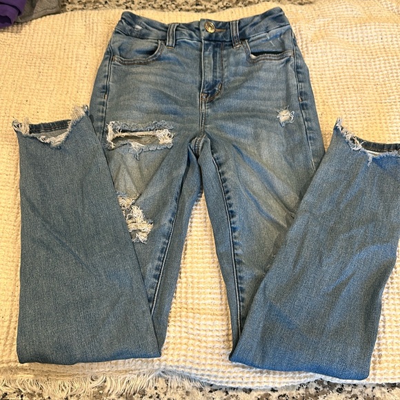 American Eagle Next Level Stretch Curvy Hi-Rise Jeggings - Picture 1 of 7